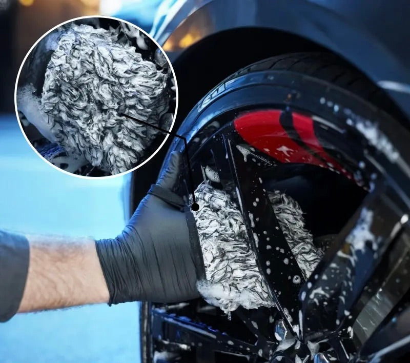 WASH & GO WHEEL MITT - УЛТРА МЕКА МИКРОФИБЪРНА РЪКАВИЦА ЗА ДЖАНТИ