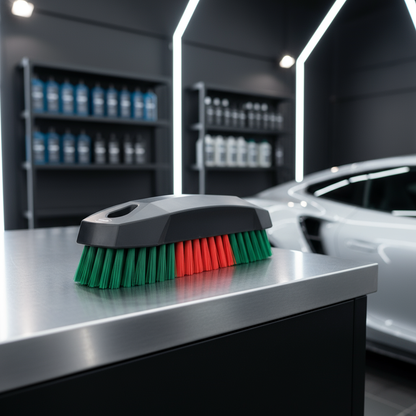 VIKAN BRUSH in professional car detailing setting